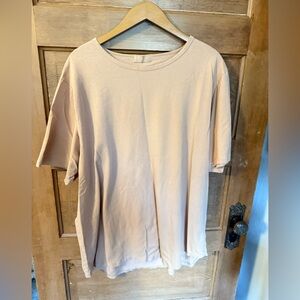 Nuuds Light Beige Short Sleeve Tee